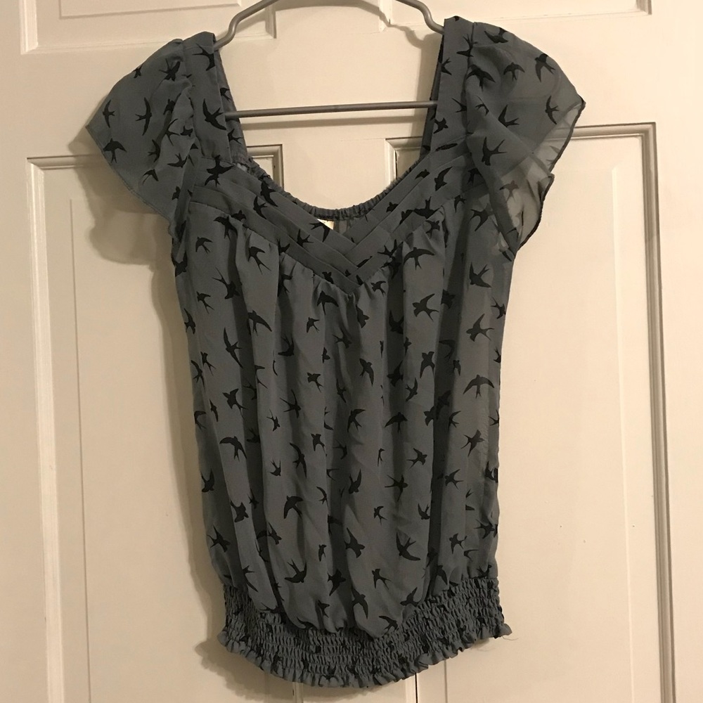 Sparrow sheer top.